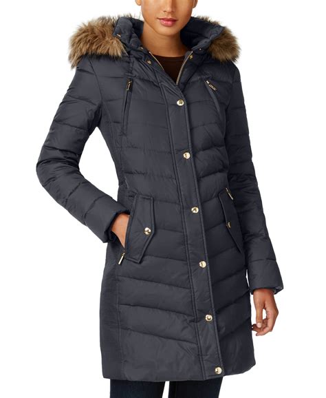 michael kors parka jacket women|michael kors winter coats.